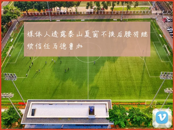媒体人透露泰山夏窗不换后腰将继续信任马德鲁加